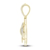 Thumbnail Image 3 of Men's Diamond Religious Charm 1/2 ct tw Round 10K Yellow Gold