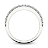 Thumbnail Image 2 of Men's Black Diamond Ring 2 ct tw Round 10K White Gold