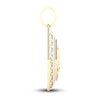 Thumbnail Image 2 of Men's Diamond Water Charm 1/3 ct tw Round 10K Yellow Gold