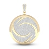 Thumbnail Image 0 of Men's Diamond Air Charm 3/4 ct tw Round 10K Yellow Gold