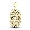 Thumbnail Image 4 of Men's Diamond Air Charm 3/4 ct tw Round 10K Yellow Gold