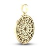 Thumbnail Image 4 of Men's Diamond Earth Charm 3/4 ct tw Round 10K Yellow Gold