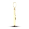 Thumbnail Image 4 of Men's Diamond Charm 1/4 ct tw Square-cut 10K Yellow Gold
