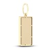 Thumbnail Image 3 of Men's Diamond Charm 1/2 ct tw Square-cut/Round 10K Yellow Gold