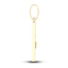 Thumbnail Image 4 of Men's Diamond Charm 1/2 ct tw Square-cut/Round 10K Yellow Gold