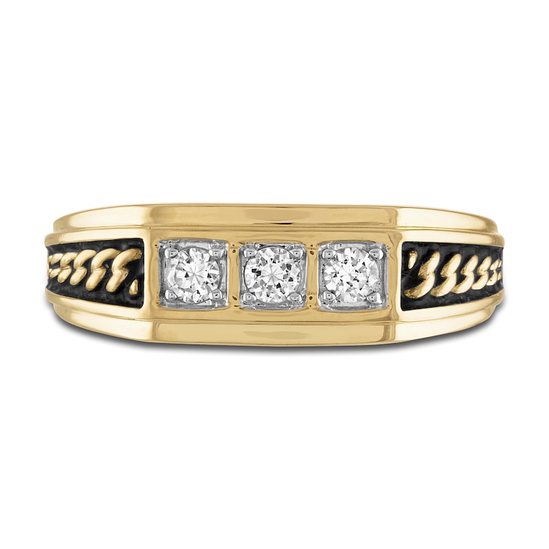 1933 by Esquire Diamond Ring 1/3 ct tw Round 10K Yellow Gold