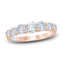 Pnina Tornai Lab-Grown Diamond Anniversary Band 1-1/2 ct tw Round 14K Rose Gold
