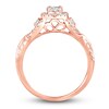 Thumbnail Image 2 of Diamond Engagement Ring 3/4 ct tw Round 14K Rose Gold