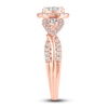 Thumbnail Image 3 of Diamond Engagement Ring 3/4 ct tw Round 14K Rose Gold
