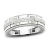 Thumbnail Image 1 of Men's Diamond Ring 1/15 ct tw Round 10K White Gold