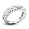 Thumbnail Image 2 of Men's Diamond Ring 1/15 ct tw Round 10K White Gold