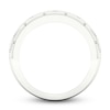 Thumbnail Image 3 of Men's Diamond Ring 1/15 ct tw Round 10K White Gold