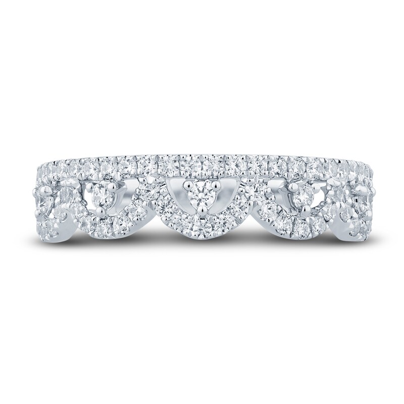 Main Image 3 of Pnina Tornai Diamond Anniversary Ring 1/2 ct tw Round 14K White Gold