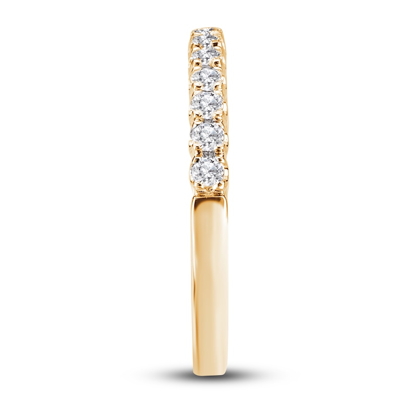 Main Image 3 of Diamond Anniversary Band 1/4 ct tw Round 14K Yellow Gold
