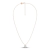 Thumbnail Image 2 of Juliette Maison Natural Aquamarine Pendant Necklace 10K Rose Gold