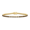 Thumbnail Image 0 of Le Vian Diamond Bracelet 2 ct tw Round 14K Honey Gold 7"