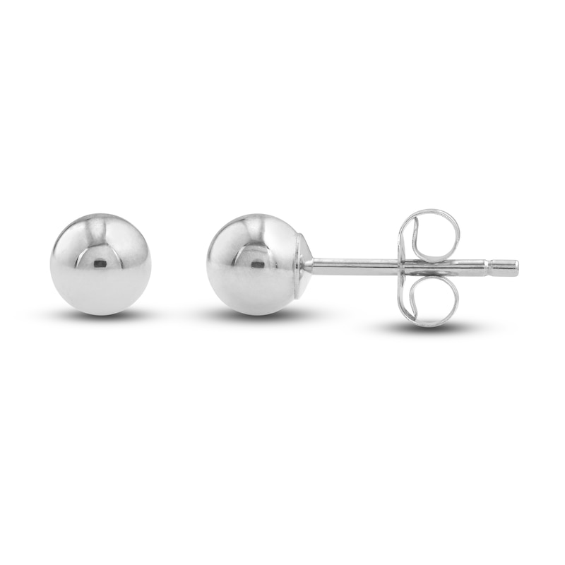 Main Image 3 of Ball and Hoop Earring Set 14K Yellow Gold