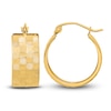 Thumbnail Image 1 of Twisted Hoop Earrings 14K Yellow Gold 19mm
