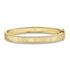 Thumbnail Image 1 of Shy Creation Diamond Bangle Bracelet 7/8 ct tw Round 14K Yellow Gold SC55004145ZS