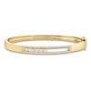 Thumbnail Image 1 of Shy Creation Diamond Bangle Bracelet 3/8 ct tw Round 14K Yellow Gold SC55005390ZS