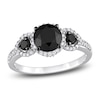 Thumbnail Image 1 of Diamond 3-Stone Engagement Ring 2 ct tw Round 14K White Gold