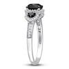 Thumbnail Image 2 of Diamond 3-Stone Engagement Ring 2 ct tw Round 14K White Gold