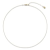 Thumbnail Image 1 of Solid Singapore Chain Necklace 14K Yellow Gold 20" 1mm