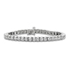 Thumbnail Image 1 of Diamond Tennis Bracelet 4 ct tw Round 14K White Gold 7"