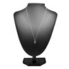 Thumbnail Image 3 of Diamond Letter F Necklace 1/10 ct tw Round 14K Yellow Gold 18"