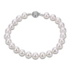 Thumbnail Image 1 of Akoya Cultured Pearl Strand Bracelet 14K White Gold 7.5"