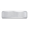Thumbnail Image 3 of Men's Textured Wedding Band 14K White Gold 6.0mm