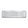 Thumbnail Image 2 of Men's Textured Wedding Band 14K White Gold 6.0mm