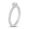 Thumbnail Image 2 of Diamond Promise Ring 3/8 ct tw Oval/Round 14K White Gold