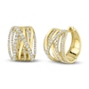 Thumbnail Image 1 of Shy Creation Diamond Huggie Earrings 3/4 ct tw 14K Yellow Gold SC55025348D0.65