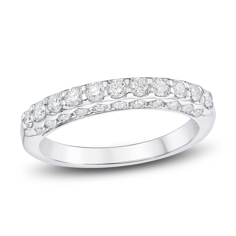 Main Image 1 of Diamond Profile Anniversary Band 3/4 ct tw 14K White Gold