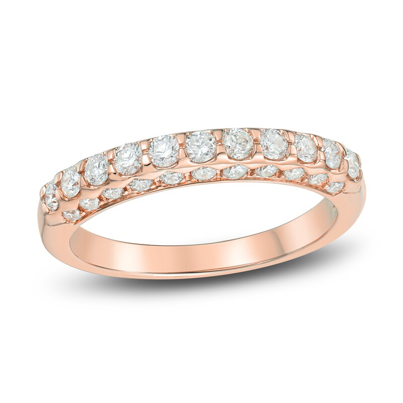 Main Image 1 of Diamond Profile Anniversary Band 3/4 ct tw 14K Rose Gold