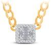 Thumbnail Image 4 of Kallati Diamond Chain Necklace 1/2 ct tw 14K Yellow Gold