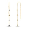 Thumbnail Image 1 of Pnina Tornai Black Diamond Chain Earrings 1/3 ct tw 14K Yellow Gold