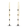 Thumbnail Image 2 of Pnina Tornai Black Diamond Chain Earrings 1/3 ct tw 14K Yellow Gold