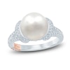 Thumbnail Image 1 of Pnina Tornai South Sea Cultured Pearl & Diamond Engagement Ring 5/8 ct tw 14K White Gold