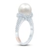 Thumbnail Image 2 of Pnina Tornai South Sea Cultured Pearl & Diamond Engagement Ring 5/8 ct tw 14K White Gold