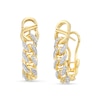 Thumbnail Image 0 of Alessi Domenico Diamond Hoop Earrings 1/3 ct tw 18K Yellow Gold