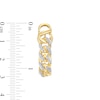 Thumbnail Image 2 of Alessi Domenico Diamond Hoop Earrings 1/3 ct tw 18K Yellow Gold