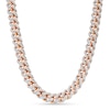 Thumbnail Image 0 of Alessi Domenico Diamond Necklace 4-5/8 ct tw 18K Rose Gold 16" 8.2mm