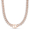 Thumbnail Image 3 of Alessi Domenico Diamond Necklace 4-5/8 ct tw 18K Rose Gold 16" 8.2mm