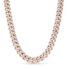 Thumbnail Image 0 of Alessi Domenico Diamond Necklace 5-1/4 ct tw 18K Rose Gold 18" 8.2mm
