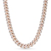 Thumbnail Image 0 of Alessi Domenico Diamond Necklace 6-3/8 ct tw 18K Rose Gold 22" 8.2mm
