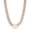 Thumbnail Image 5 of Alessi Domenico Diamond Necklace 7-5/8 ct tw 18K Rose Gold 16" 10.2mm
