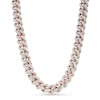 Thumbnail Image 0 of Alessi Domenico Diamond Necklace 8-1/2 ct tw 18K Rose Gold 18" 10.2mm