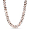 Thumbnail Image 0 of Alessi Domenico Diamond Necklace 9-5/8 ct tw 18K Rose Gold 20" 10.2mm